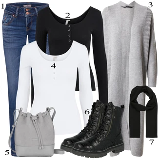 Dlouhé / Maxi Outfit "Podzimní Outfit"