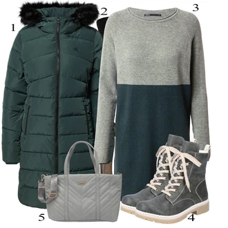 Toplo outfit mit Women's Uncategorized Calvin Klein Jeans "Padajoča oblačila"