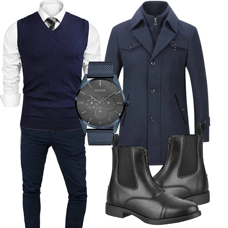 Elegantes Herbst Outfit