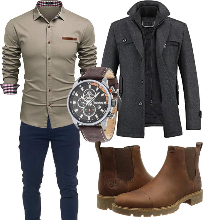 Elegantes Herbst Outfit