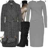 Outfity s asymetrickými šaty image