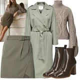 Černé VERO MODA Kozačky Outfity image
