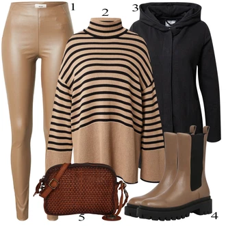 outfit "Padajoča oblačila"