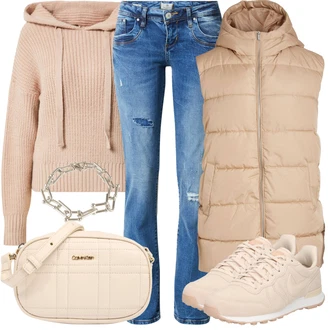 Outfit s Šedá Náramek Leger by Lena Gercke "Podzimní Outfit"