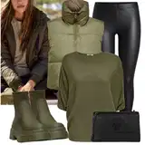 Pull&Bear Gumové Kotníkové Boty Outfity image