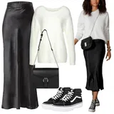 Kombinovat Maxi Tylové Sukně image