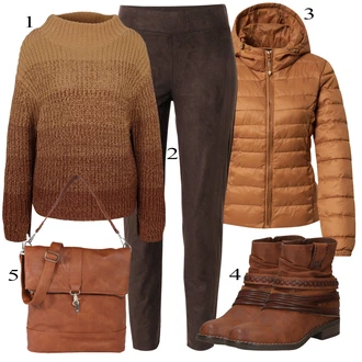outfit mit Črna Women's Uncategorized GERRY WEBER "Padajoča oblačila"