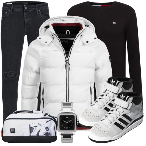 Grau/Hellgrau/Weiß Unkategorisiert/gesundheitsschuh/Skateschuh/Sneaker Mit Klettverschluss/Keilabsatz Schuh Sneaker Mit Keilabsatz/Vintage Sneaker/Winter Sneaker Adidas Originals kombinieren