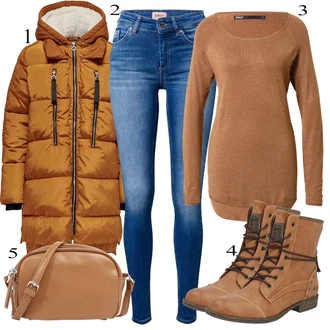 outfit mit Dolg Pulover Only "Padajoča oblačila"
