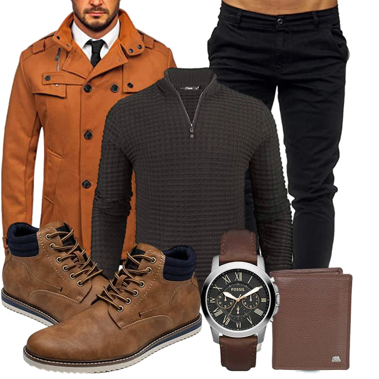 Herbstliches Freizeit Outfit