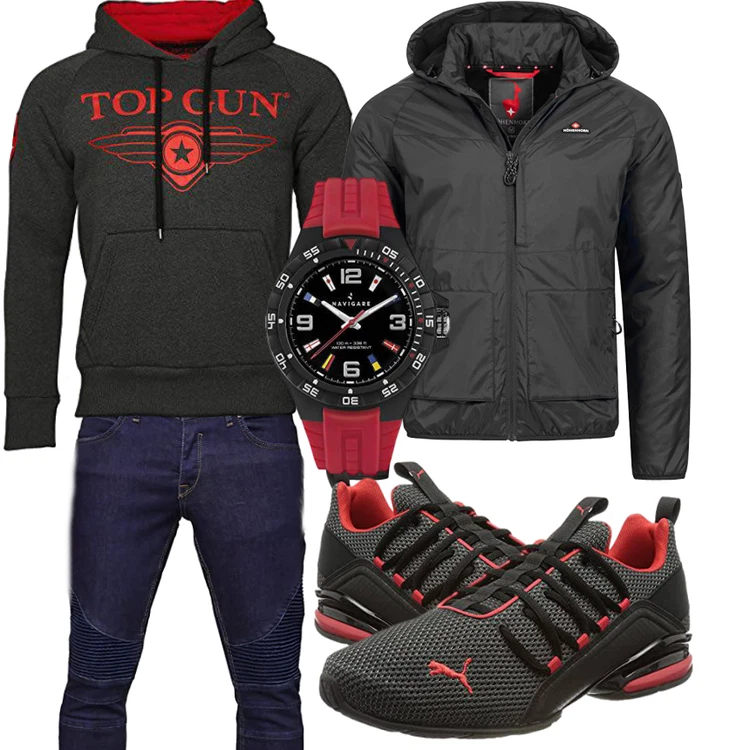 Herbstliches Freizeit Outfit