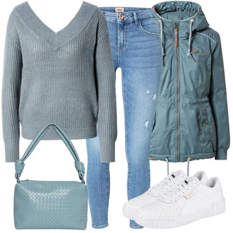 Estetika, Mom Outfit sa Plava/Svjetloplava Traperice Kožna Jakna/Capri Traperice/Ženske Traperice 7/8 Dužine/Skraćene Traperice/High Waist Traperice/Zimska jakna/Kožne jakne/Čizma do Gležnja/Kožne Cipele/Push-up Traperice/Traperice s Prorezom/Slip-on Traperice/Traperice s Rupom Only "Jesenski outfiti"Look: Disko, 90-ich, Old Money, Mom, Prekrasan, Rap, Stil, cool