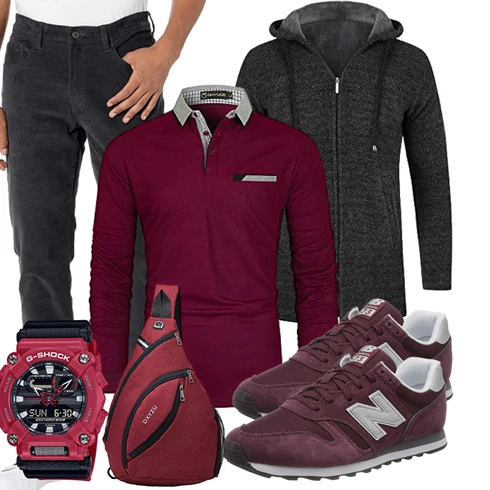 Blau Trachtenmode New Balance kombinieren