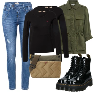 Outfit s Dr. Martens "Podzimní Outfit"