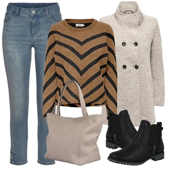 Outfit s Shopper guido maria kretschmer women "Podzimní Outfit"