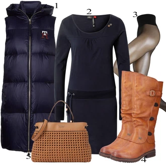 S kapuco outfit mit Plašč Tommy Hilfiger "Padajoča oblačila"