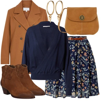 Outfit s Červená ASH "Podzimní Outfit"