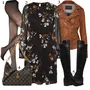 Stil, Western Usnjene Jakne outfiti za dame image