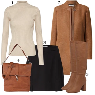 outfit "Padajoča oblačila"