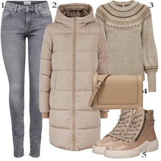 outfit mit Gabor "Padajoča oblačila"