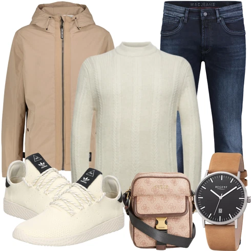 Grau Jeans/Schlaghose MAC kombinieren