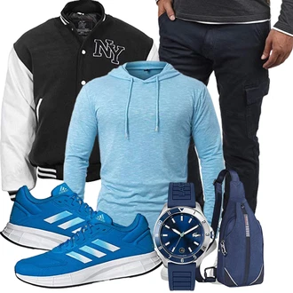 Duramo Outfit mit Blau Unkategorisiert Adidas "Outfits für jeden Tag"