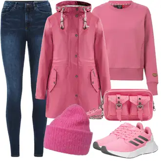 Outfit s Bílá Dlouhá tylová Sukně/Doplňek/Dlouhý Zimní Kabát/Taška/Dlouhé Šaty Pull&Bear "Skvělé pro podzim"