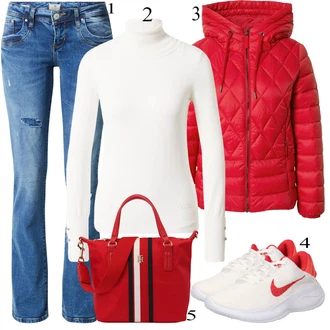 outfit mit Women's Uncategorized Nike "Padajoča oblačila"