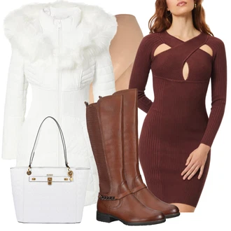 Outfit s Červená Chelsea Boty/Nízká bota na podpatku Tamaris "Pěkný podzimní Outfit"