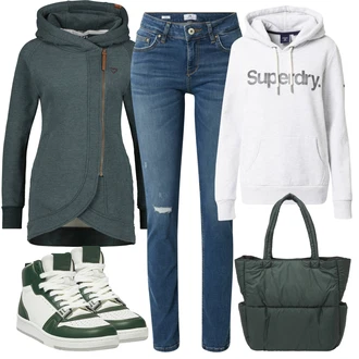 Outfit s Teniska Pull&Bear "Pěkný podzimní Outfit"