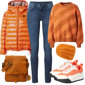 Outfit s Teniska Calvin Klein "Teplé zimní oblečení"