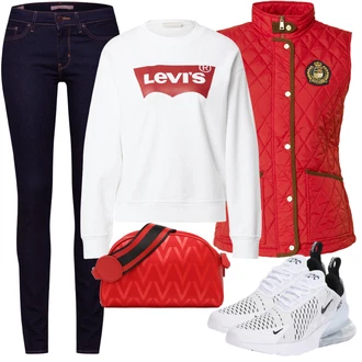 Air Max 270 Outfit s Černá/Bílá Běžecká bota/Běžecká bota/Bota na zumbu/Tenisová bota/Gymnastická bota/Tréninková bota/Volejbalová bota/Bota na fitness/Basketbalová bota Nike Sportswear "Teplé zimní oblečení"