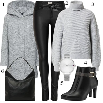 outfit mit Pletene velika velikost guido maria kretschmer women "Padajoča oblačila"