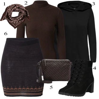 outfit mit Črna Timberland "Oblačila za jesen"