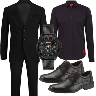 Business Outfits mit Schwarz Große Größe Jack & Jones "Business Outfit"