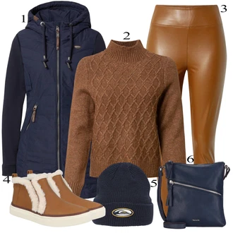 outfit mit TOMS "Padajoča oblačila"