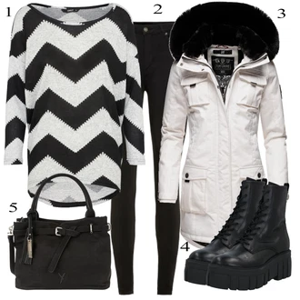 outfit mit Navahoo "zimska oblačila"