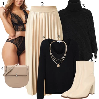 Boja Outfit sa Bijela/Bež/Crvena/Kaki/Krem Klasična čizmica/Gležnjača na visoku petu/ljetna gležnjača/Kožna gležnjača/Vintage Gležnjača/Podstavljena Gležnjača/Čizma na Špic/Čizma od Janjeće Kože Karolina Kurkova Originals "Tvoj otmjeni outfit"