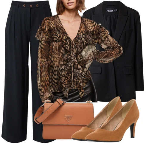 Kombinace Dlouhý Zimní Kabát/Dlouhé Šaty/Doplňek/Dlouhá Tylová sukně/Taška Guess Kombinace Dlouhý Zimní Kabát/Dlouhé Šaty/Doplňek/Dlouhá Tylová sukně/Taška Guess