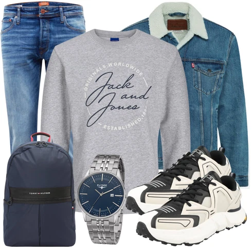 Türkis Sommerjacke levi's kombinieren