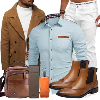 Outfit mit Grau Unkategorisiert lagerfeld "Freizeit Outfit"