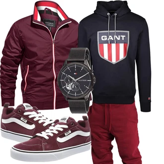 Outfit mit Schwarz Unkategorisiert GANT "Freizeit Outfit"
