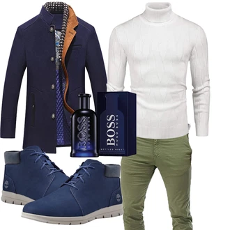 Basic Outfit mit Blau Unkategorisiert Timberland "Freizeit Outfit"