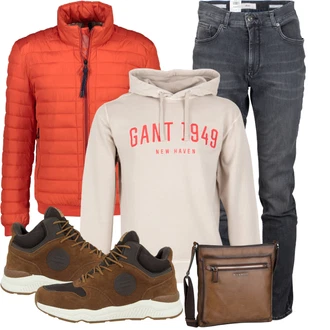Outfit mit Grau Unkategorisiert GANT "Herbstliches Freizeit Outfit"