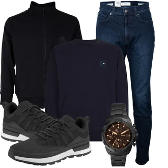 Elegant Abendessen Winter Outfit mit Schwarz/Hellgrau/Dunkelgrau/Grau Walkingschuh/Wasserfester Schuh/Winter Sneaker/Sneaker Low/Wasserdichter Outdoorschuh/gesundheitsschuh Timberland "Herbstliches Freizeit Outfit"Look: Uni, Sportlich, Streetwear, Trendige, Outdoor, Workwear, Elegant, Reggaeton, Casual, Skater, Moderne, Wasen, Pop Konzert, Beerdigung, Schule, Bayram, Electro, Abendessen, Taufe, Party, Bar