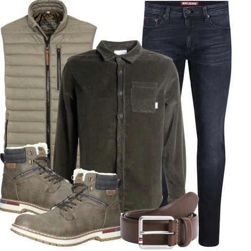 Grün Camel Active kombinieren