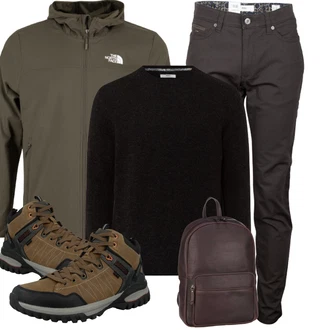 Outfit mit Grau The North Face "Herbstliches Freizeit Outfit"