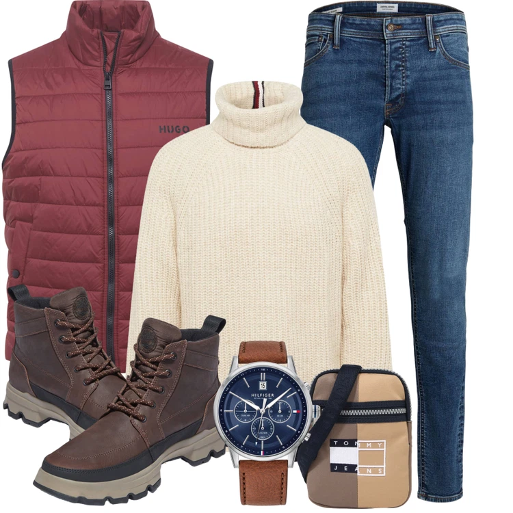 Herbstliches Freizeit Outfit