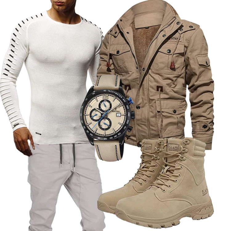 Herbstliches Freizeit Outfit