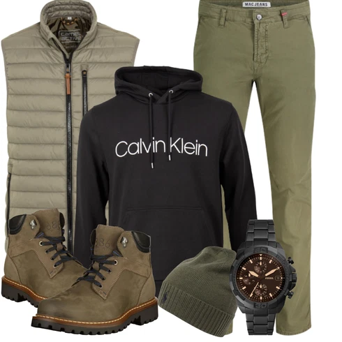Grün Camel Active kombinieren